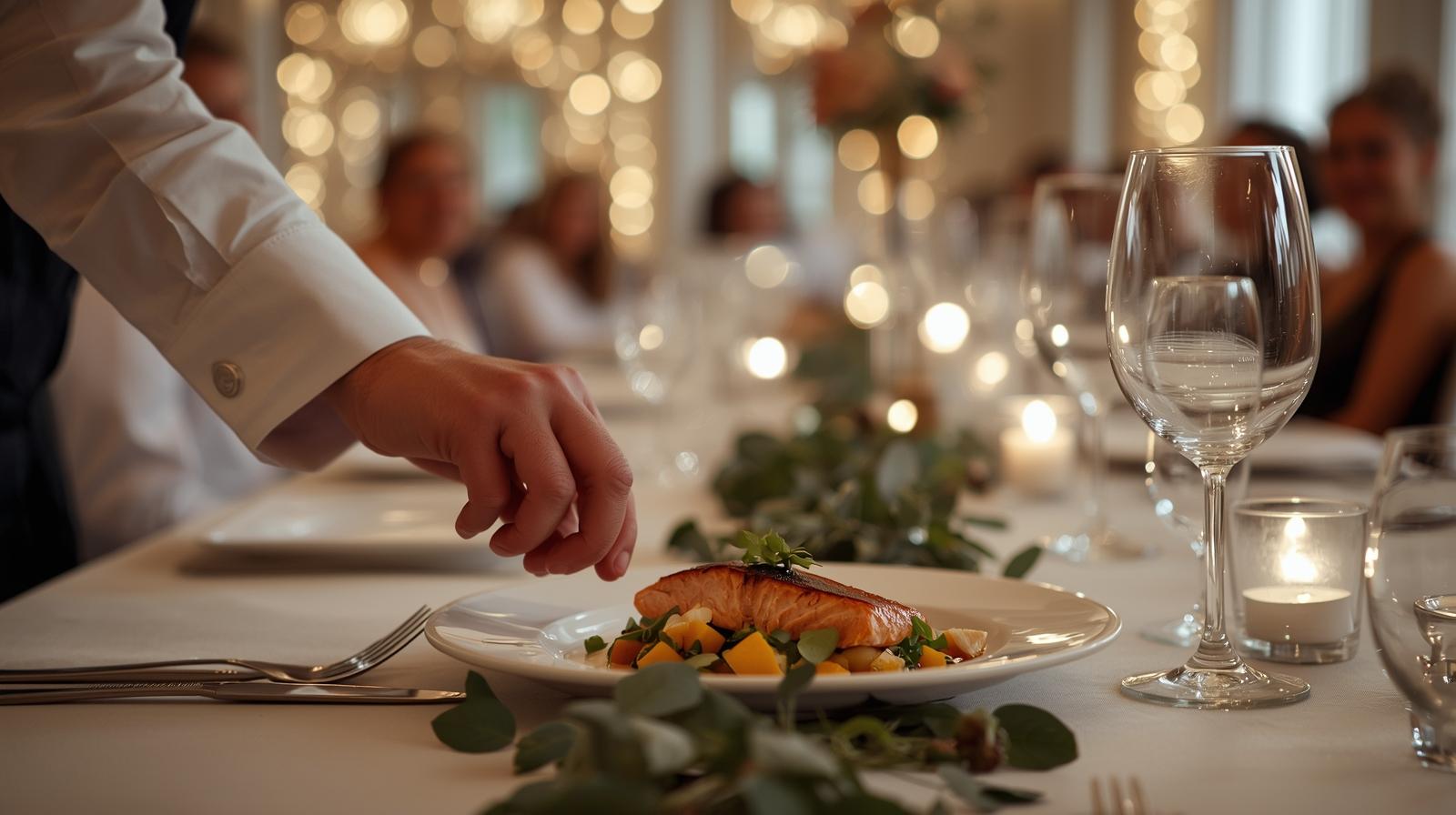 Which caterer delivers the best food quality and variety?