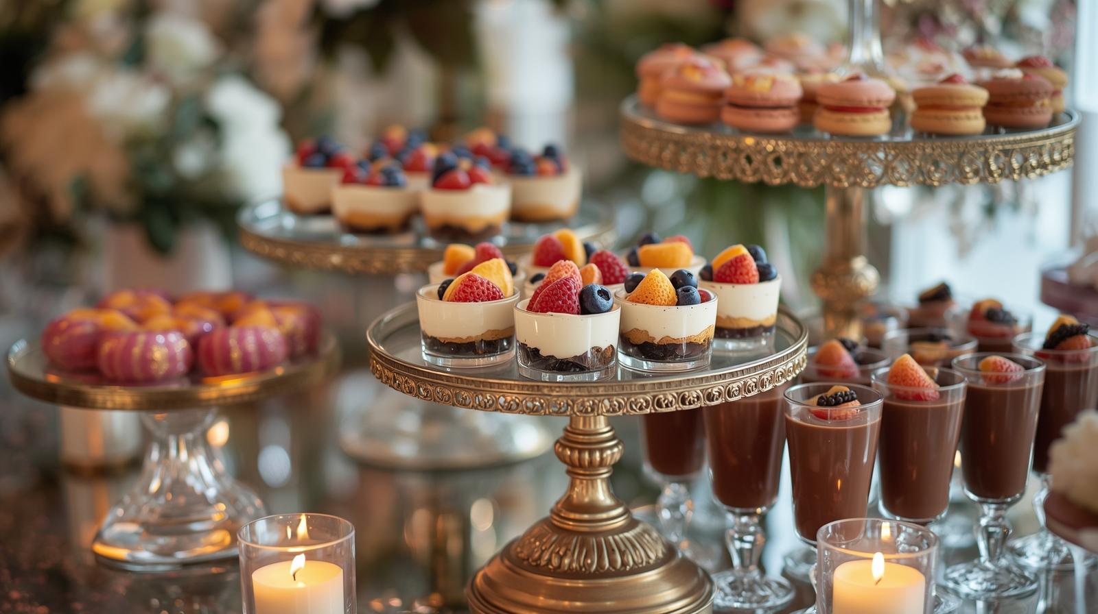 Who offers the best adaptability for modern, personalized reception formats (e.g., stations, grazing tables)?