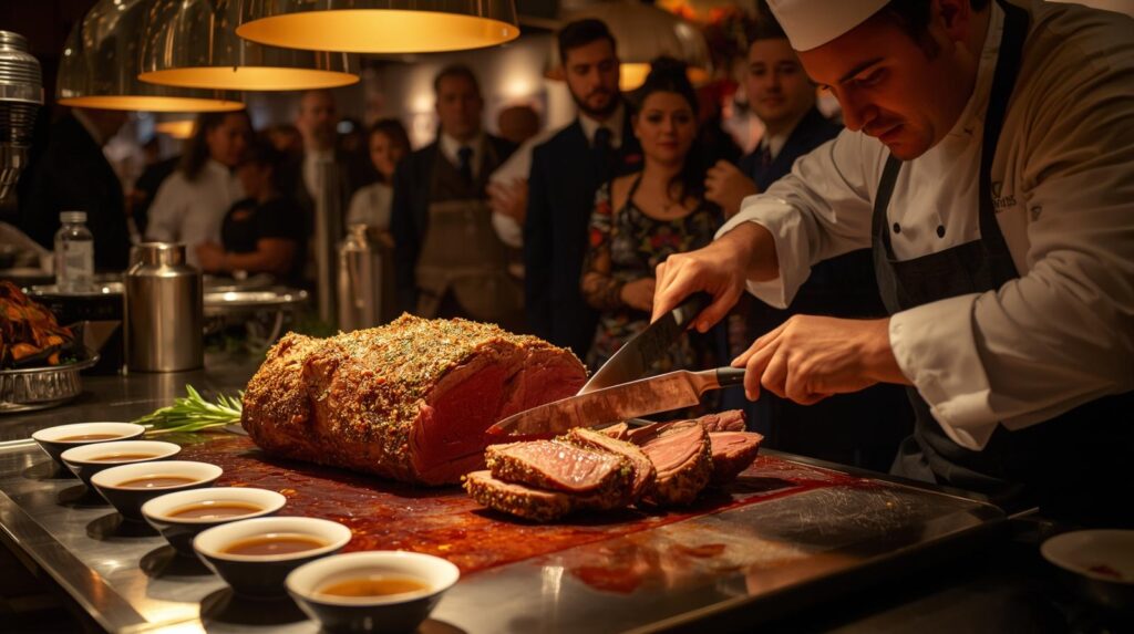 Who offers the best clarity on what’s included in the catering fees?