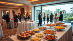 catering for real estate open house jacksonville