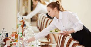 book a caterer in advance