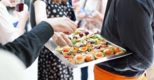 catering trays vs individual meals